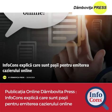 Publica Ia Online D Mbovita Press Infocons Explic Care Sunt Pa Ii