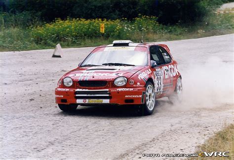 Tsjoen Pieter Chevaillier Eddy Toyota Corolla Wrc Adac Rallye