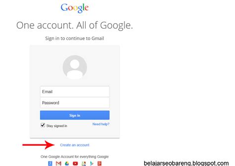 Cara Membuat Akun Gmail Belajar Seo Dan Blog Untuk Pemula