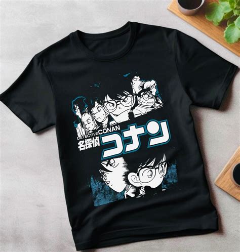 Vintage 90s Detective Conan Anime Tshirt Etsy