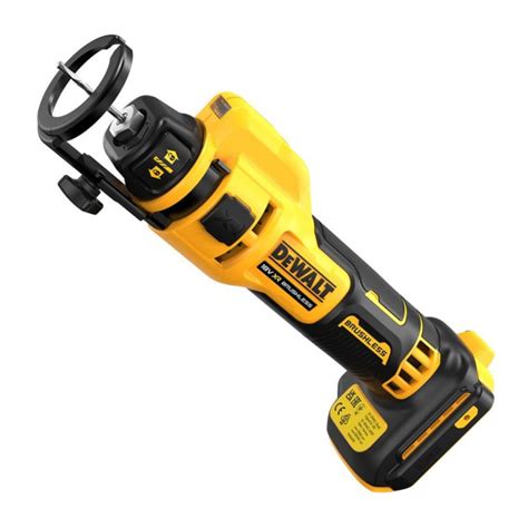Акумулаторна фреза за гипсокартон DeWALT DCE555N, 18V
