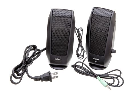 Buy Logitech S120 2.0 Stereo Speakers, Black Online at desertcart KUWAIT
