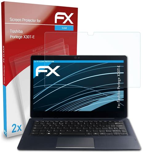 AtFoliX 2x Screen Protector For Toshiba Portege X30T E Clear