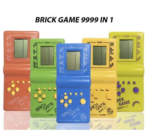 Brick Game / Tetris 9999 In 1 Multigame Station, Hobbies & Toys, Toys ...