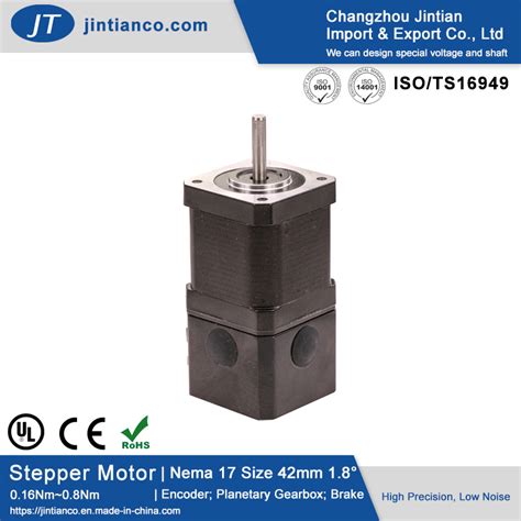 NEMA 17 0 9 1 8 Degree Hybrid Electric Step Stepper Motor With