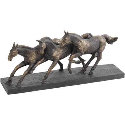 Libra Running Horses Sculptures Horse Sculpture