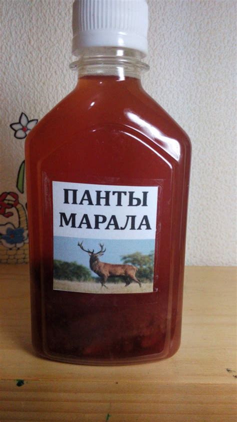 Панты марала: