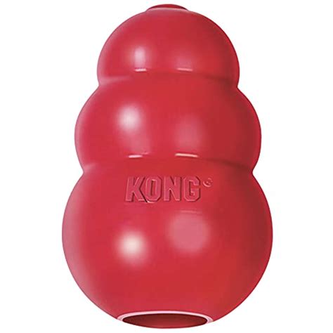 KONG Classic Stuffable Dog Toy - Fetch & Chew Toy for Dogs - Treat ...