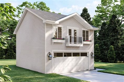 2 Car Garage With Large Loft Above 62990dj Architectural Designs