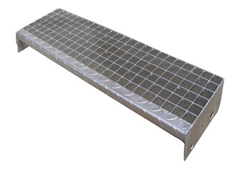 Serrated Stainless Stair Treads Steel Grating