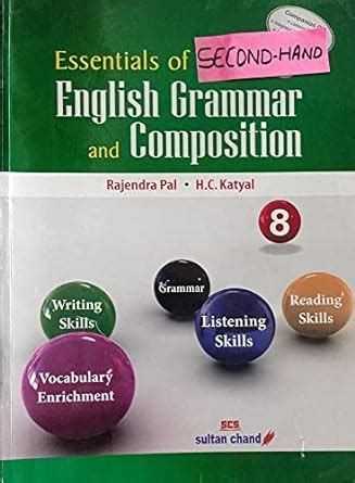 Essentials Of English Grammar And Composition Class 8 Second Hand