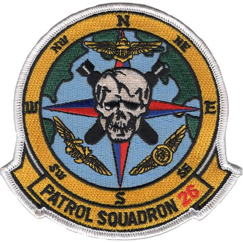 Vp 26 Aviation Patrol Squadron Patch Squadron Patches Navy Patches