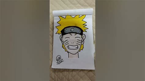 Naruto Drawing Using Posca Markers Youtube