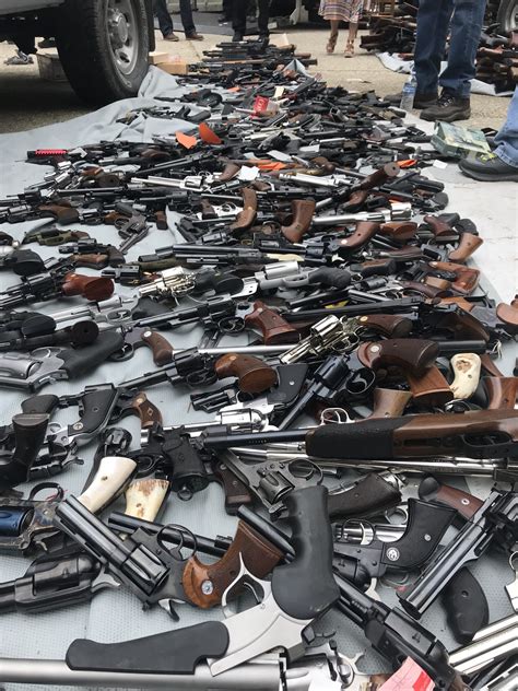 PHOTOS Massive Cache Of 1 000 Guns Seized From Bel Air Mansion