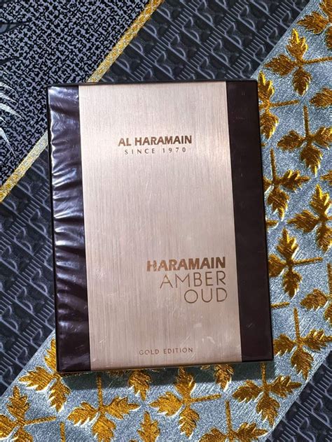 Al Haramain Amber Oud Gold, Beauty & Personal Care, Fragrance ...
