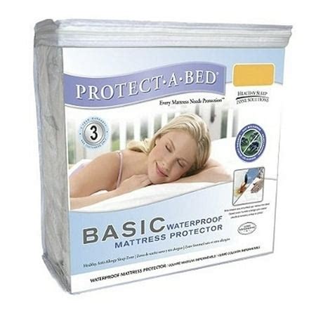 Basic Waterproof Twin XL Mattress Protector (Protect-A-Bed) - Walmart.com