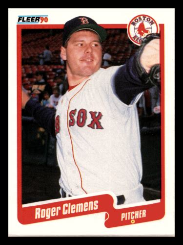 Roger Clemens 1990 Fleer 271 Boston Red Sox NM MINT EBay