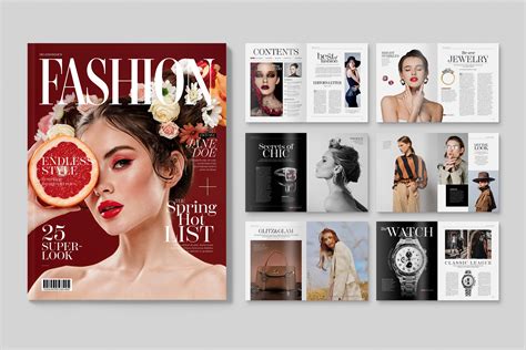 Fashion Magazine Template - BrandPacks