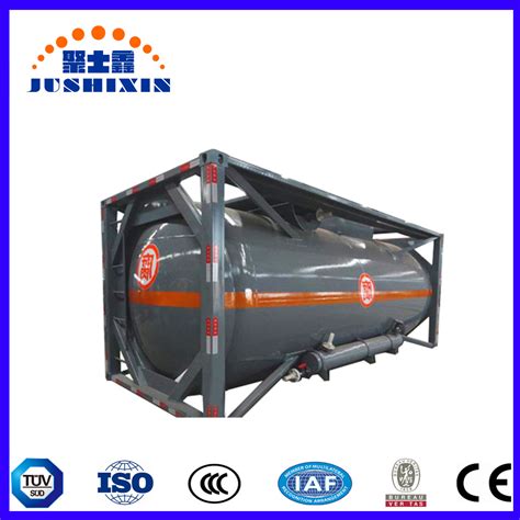 Liquid Chemicals Transporter Iso Container Tank For Ammonia Iso Tank