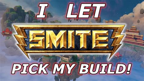 I Let The Game Decide My Build And It Picked This Season 8 Masters Ranked 1v1 Duel Smite