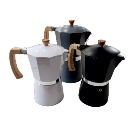 Cafetera Italiana Acero Inox Benabi Mediana Tazas Cerezas