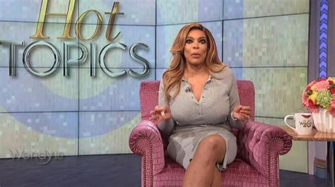 Nude Barre Caramel Fishnets Worn By Wendy Williams On The Wendy Williams Show April