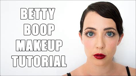 Betty Boop Easy Halloween Drugstore Makeup Tutorial Youtube