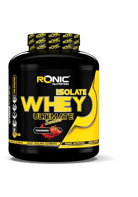 Ronic Nutrition Ultimate Isolate Whey Protein Tozu Gr Ilek Shaker