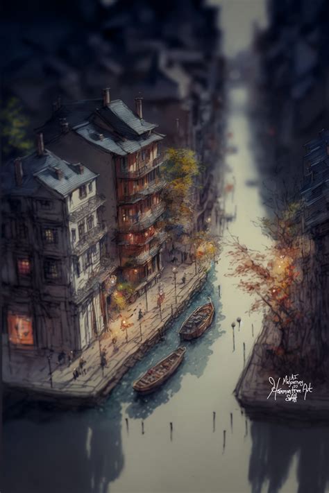 ArtStation - A.I. Yanjin County China - Post Impressionism - Midjourney