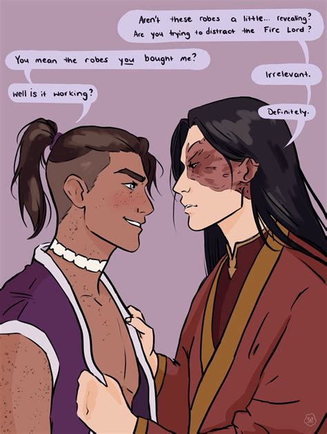 sokka x zuko on Tumblr