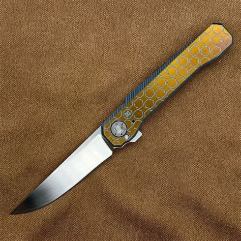 SAROS Honeycomb Pocketknife - Handmade Pocket Knives in Wyoming ...