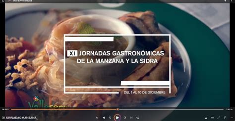 XI Jornadas gastronómicas de la manzana y la sidra Turismo Valleseco