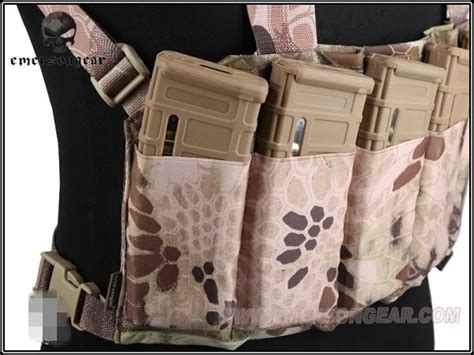 Mag Airsoft Magazine Emerson Speed Scar H Chest Rig