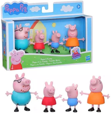 Peppa Pig Peppas Family Figure Set Hasbro - ToyWiz