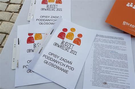 Gorzów Na co pójdą pieniądze z budżetu obywatelskiego Gorzów ESKA pl