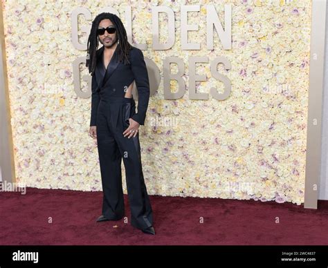 07 January 2024 Beverly Hills California Lenny Kravitz 81st