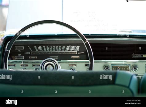 interior of vintage rambler station wagon Stock Photo - Alamy