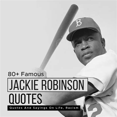 80+ Famous Jackie Robinson Quotes And Sayings On Life, Racism ...