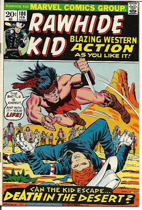 Tony Isabellas Bloggy Thing Rawhide Kid Wednesday 94