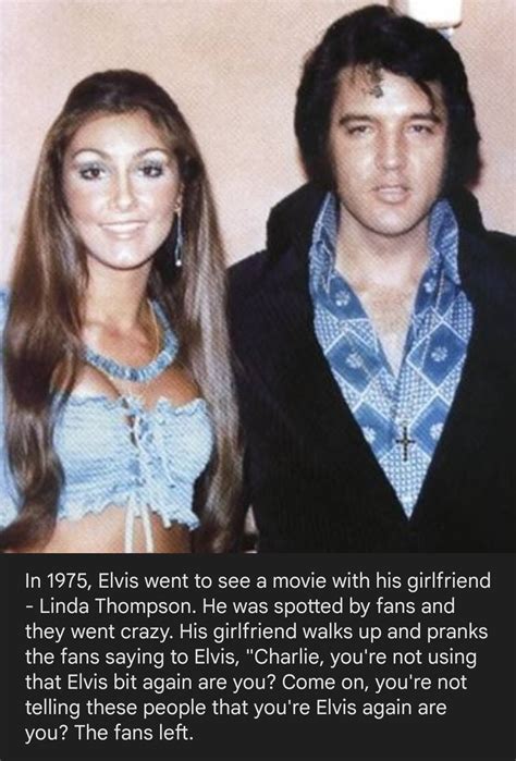 Linda Thompson pranks Elvis fans. : r/Chadtopia