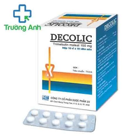 Decolic 100mg F T Pharma Thuốc điều Trị đau Rối Loạn Tiêu Hóa