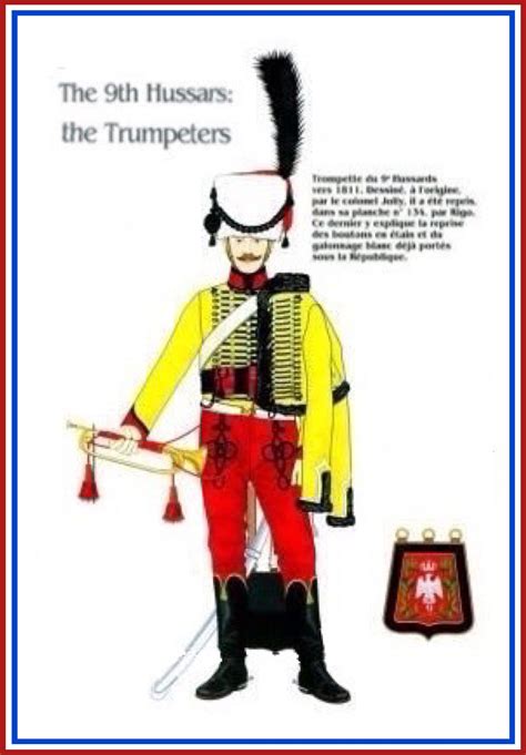 French Trumpeter 9th Hussars 1811 Battle Of Waterloo Hussar Empire