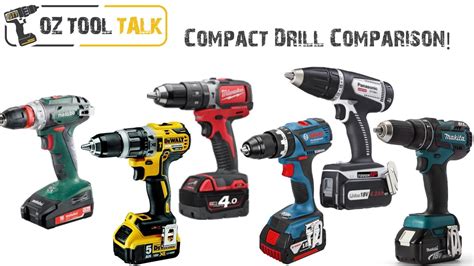 Compact 18V Drill Shootout Dewalt Milwaukee Bosch Makita Metabo