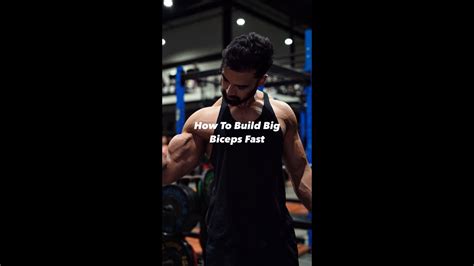 How To Build Big Biceps Fast Shorts Youtube