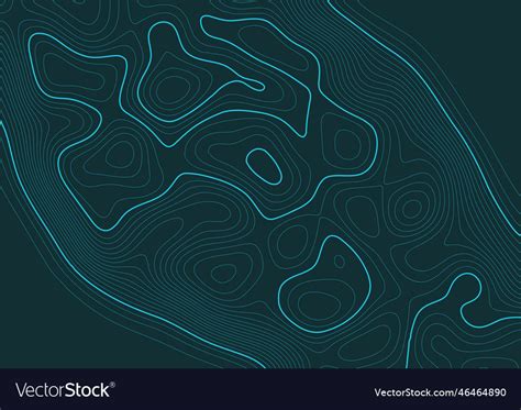 Abstract background with a topography landscape Vector Image