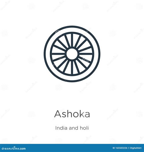 Ashoka Isolated Icon. Simple Element Illustration From India Concept ...