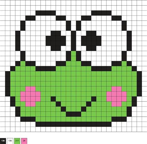 Sanrio Perler Beads Free Patterns Dibujitos Sencillos Lindos