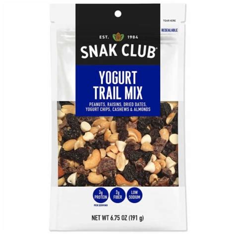 Snak Club All Natural Yogurt Trail Mix Non Gmo 675 Ounces 6 Pack 5