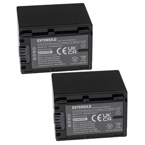 Extensilo passend für Sony HDR-XR155E, HDR-XR100E, HDR-XR105E, HDR ...