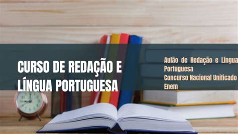 Aul O De Reda O E L Ngua Portuguesa Presencial Foco Em Concursos